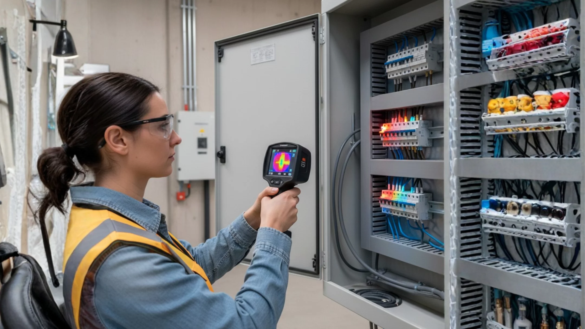 Monitorización de potencia eléctrica trifásica